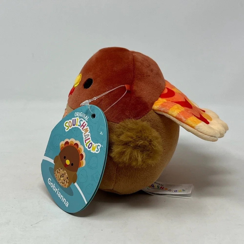 Squishmallows Gobrianna the Turkey Plush Toy Stuffed Animal 5